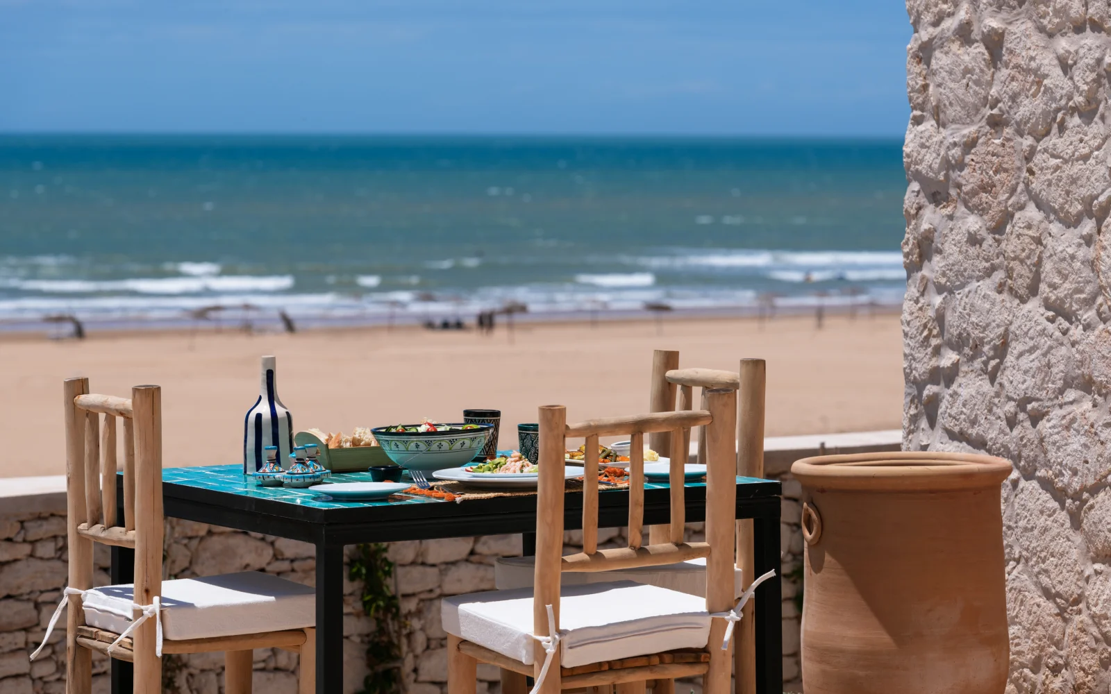 Restaurant der Kasbah d' Eau
