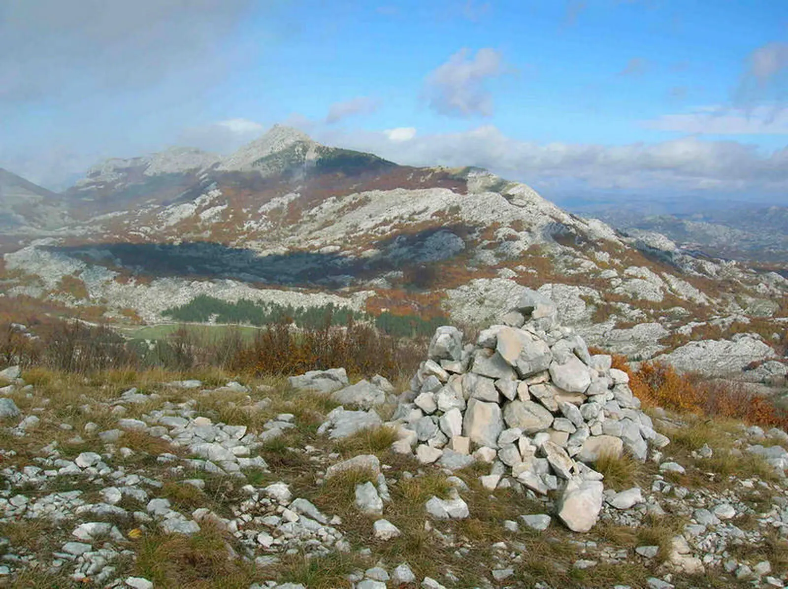 Im Lovcen-Gebirge zwischen adriatischer Küste und der 'Bucht von Kotor