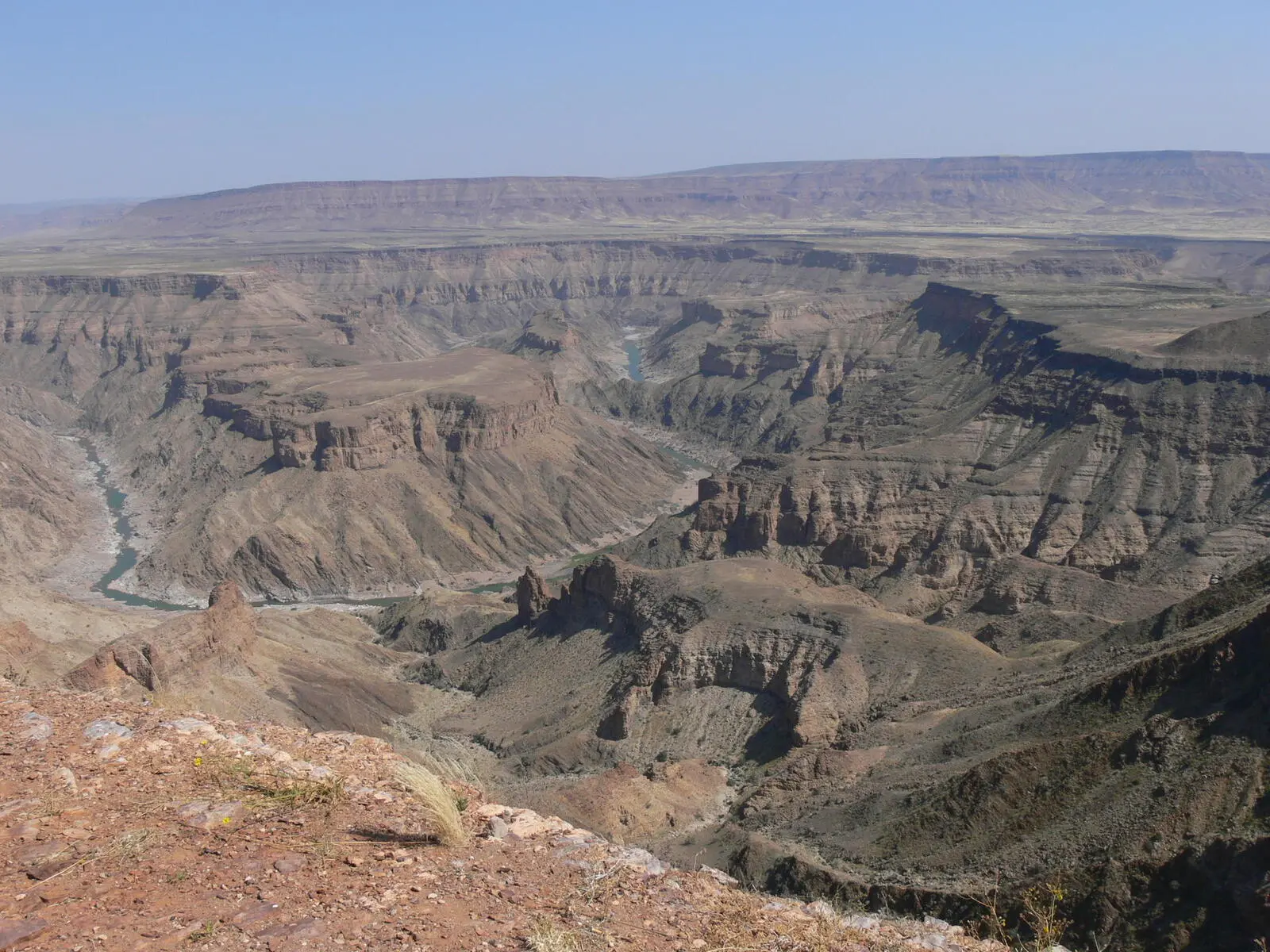 Fish River Canyon, der zweitgrößte Canyon der Welt