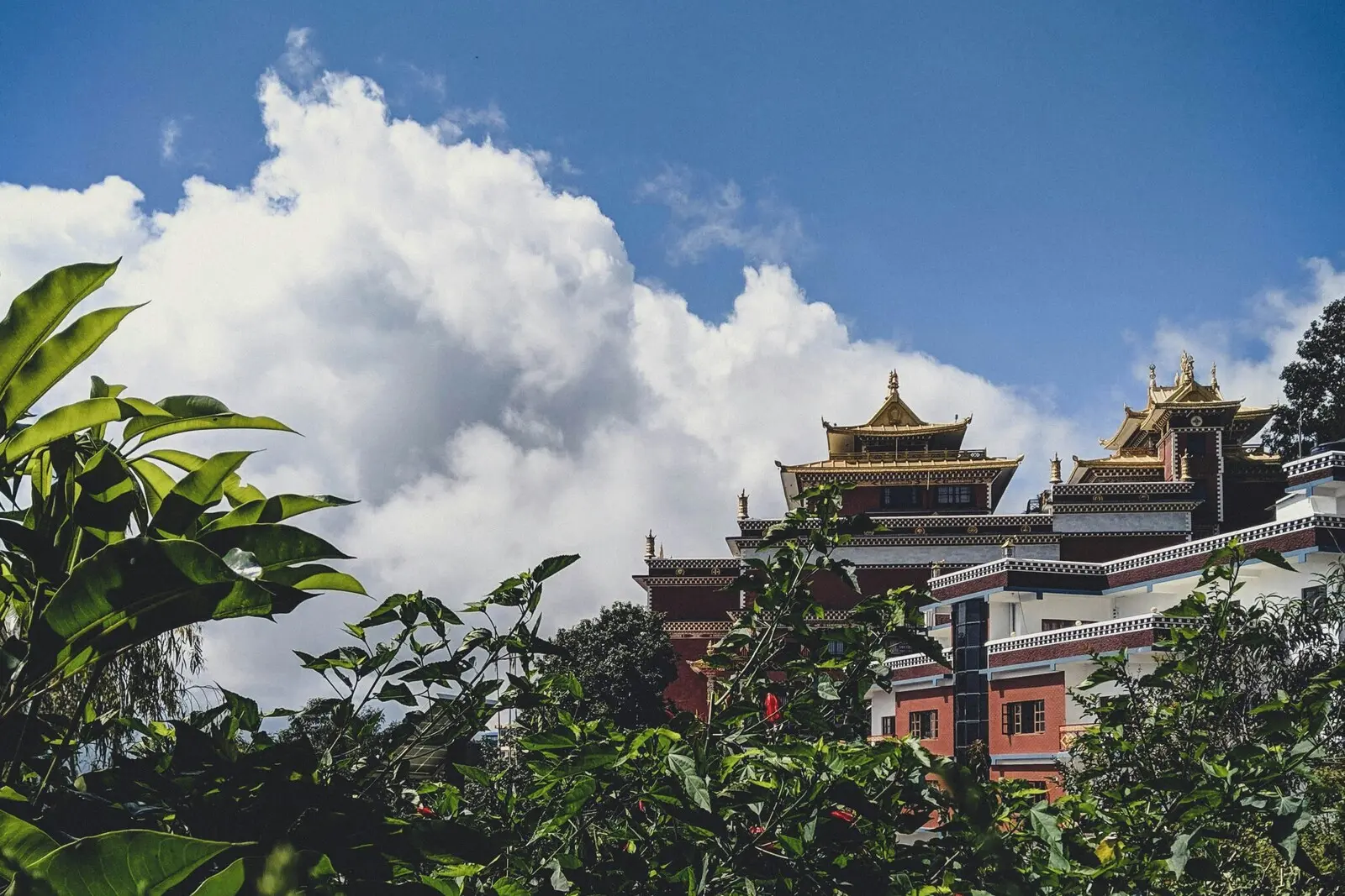 Erholung in Namo Buddha, wichtige buddhistische Pilgerstätte in Nepal