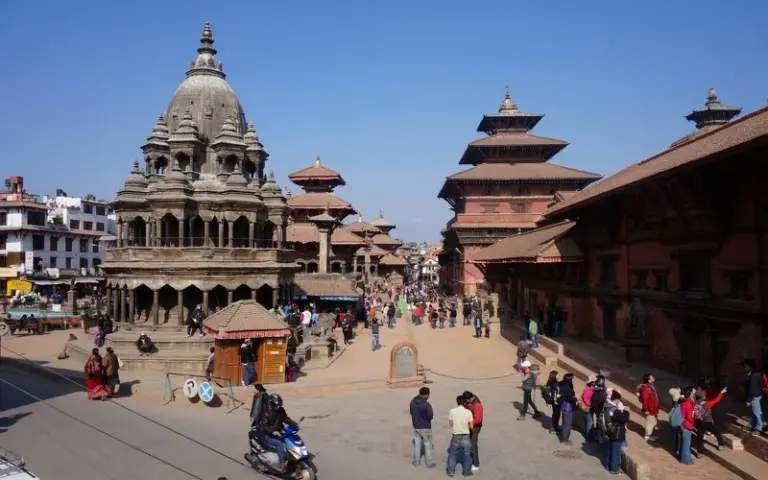 Ankunft in der pulsierenden Hauptstadt Kathmandu