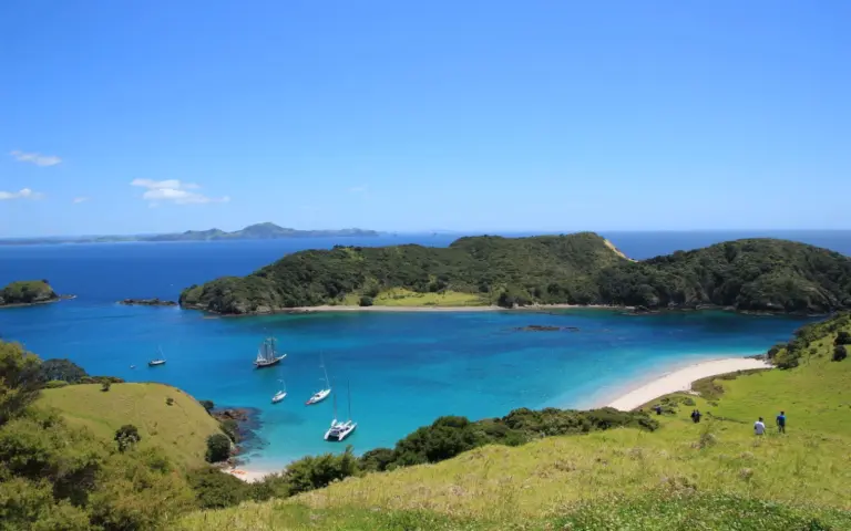 Die traumhafte Bay of Island im Northland.(Foto: M. Schwarzenberger)