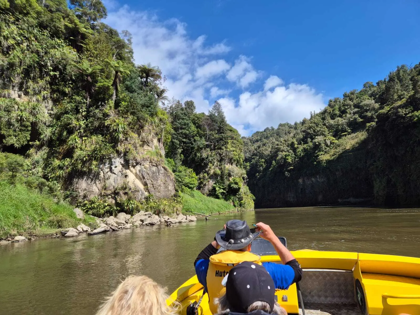 Per Jetboot entdecken Sie den Wanganui-Nationalpark
