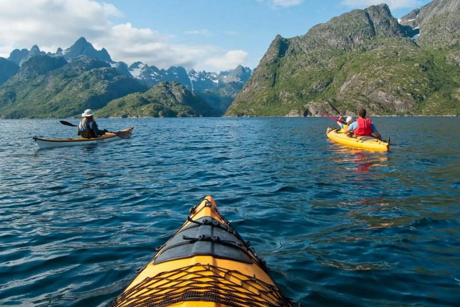 Mit dem Seekajak zum Trollfjord