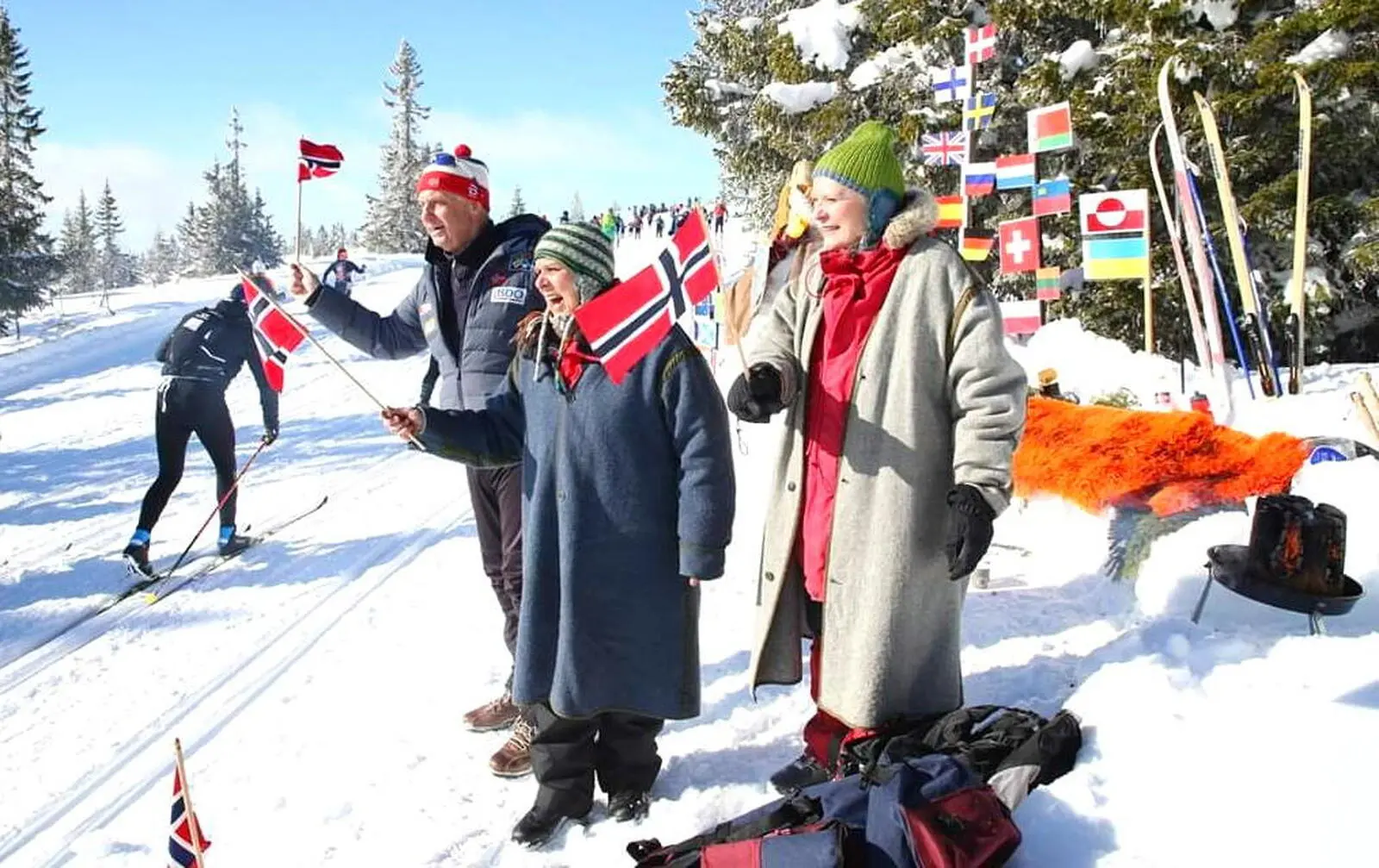 Die Begeisterung der Norweger für "ihren" Nationalsport kennt keine Grenzen
