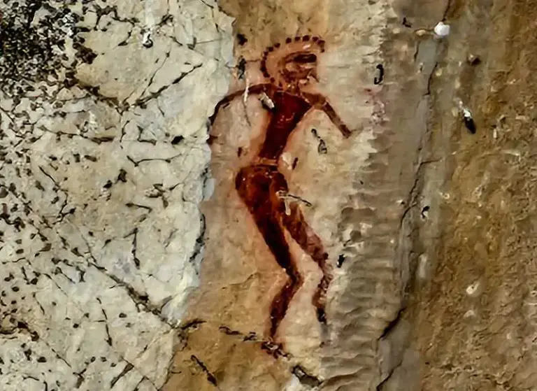 Felswandmalerei von Ilekerekere und mit dem Boot nach Jaco Island