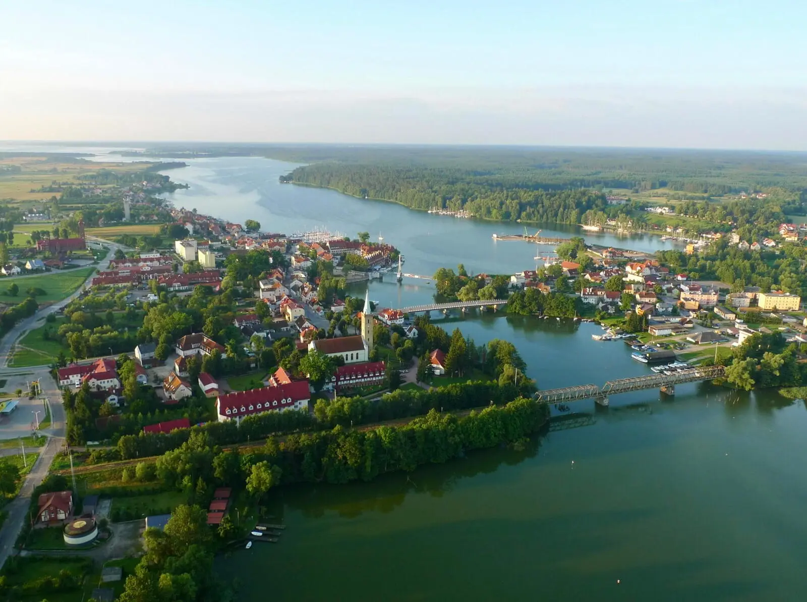 Ins Städtchen Mikołajki/Nikolaiken kommen Sie am 5. Tag