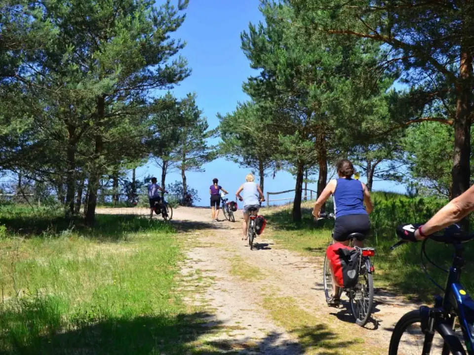 Per Rad entlang der polnischen Ostseeküste