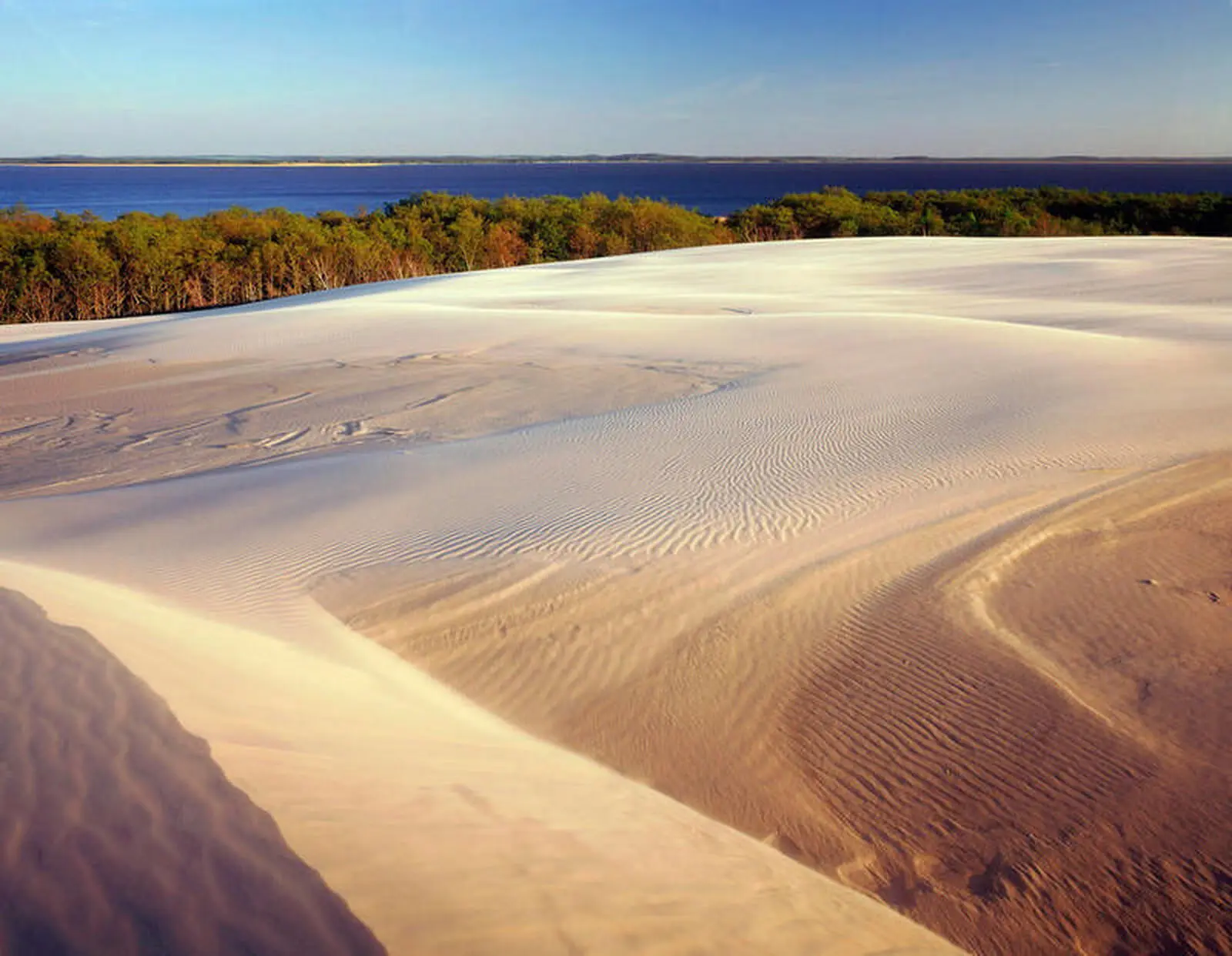Ein Höhepunkt der Radtour: die Wanderdüne bei Łeba, die „polnische Sahara“