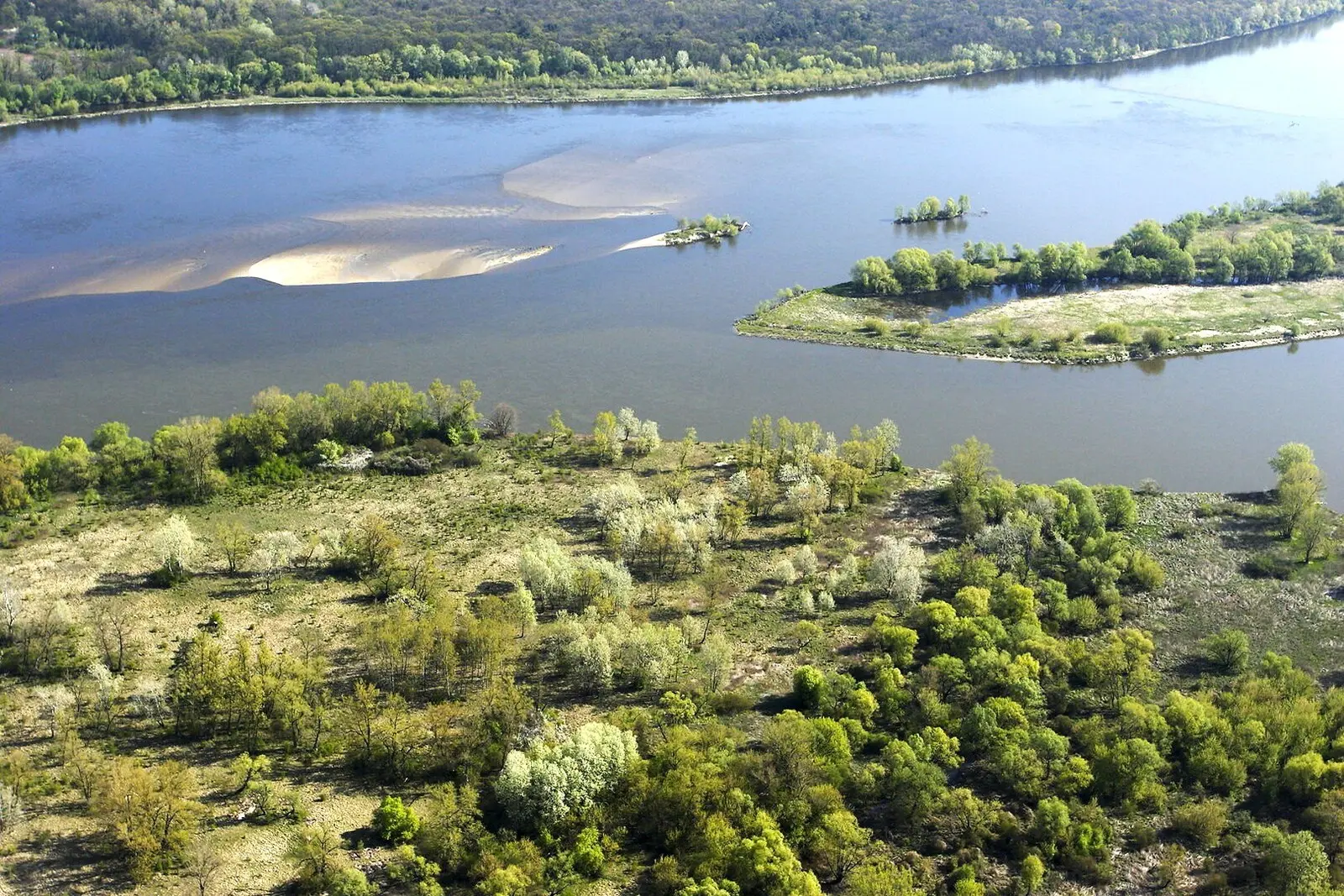 Unverbaut und wild: die Weichsel zwischen Krakau und Warschau