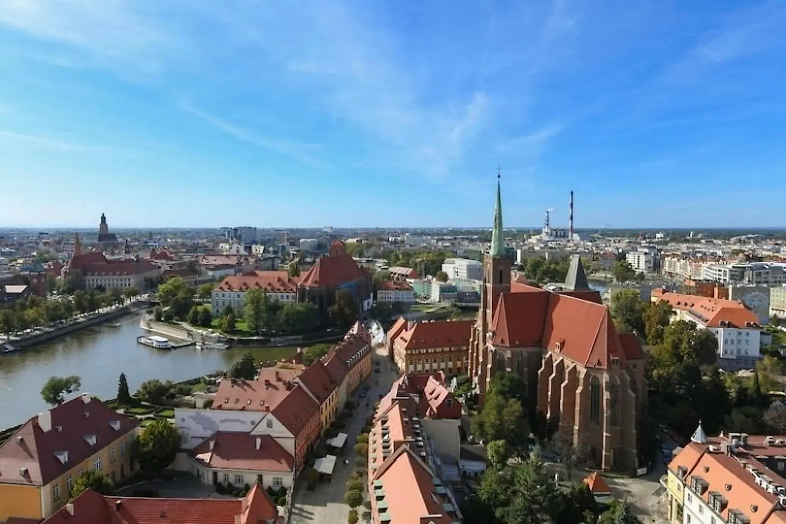 Reisestart und -abschluss in Breslau, Hauptstadt Niederschlesiens