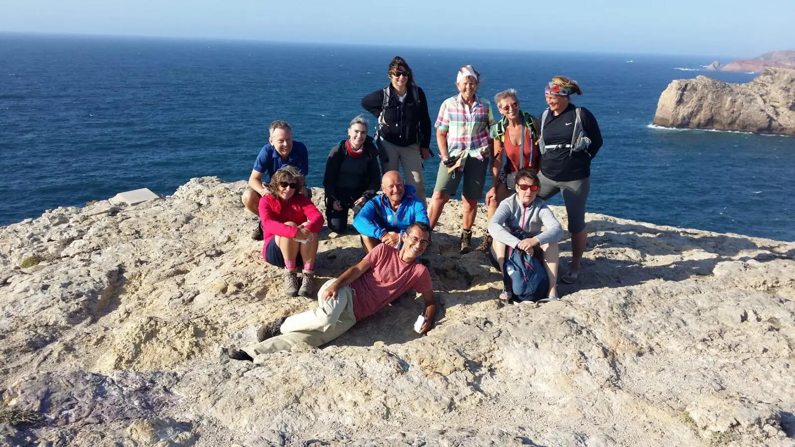 Unsere Reisegruppe mit Reiseleiter Vitor und Firmenchef Frank Schulz im Sept. 20