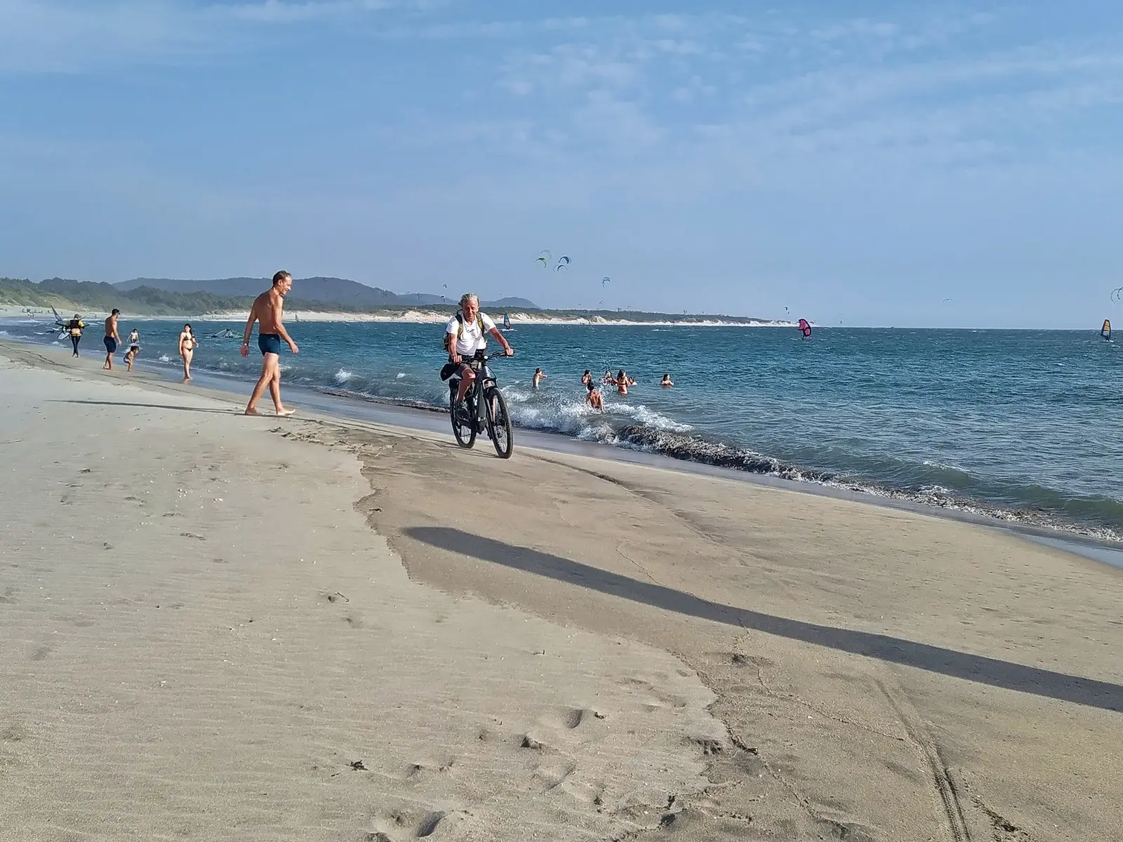 und auch entlang des Atlantiks