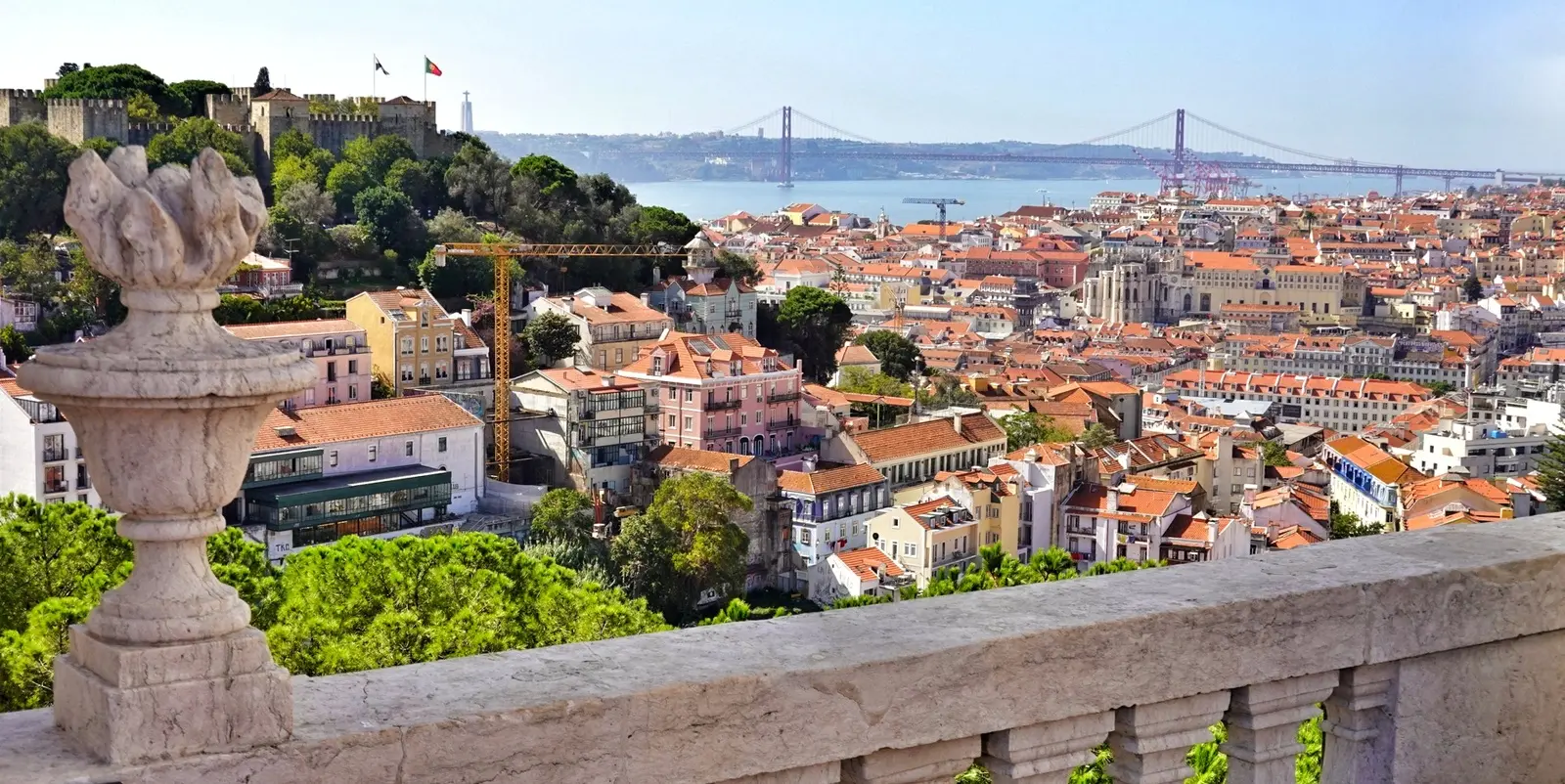 Aussichtspunkte gibt es in Portugals Hauptstadt zu Hauf zu entdecken...