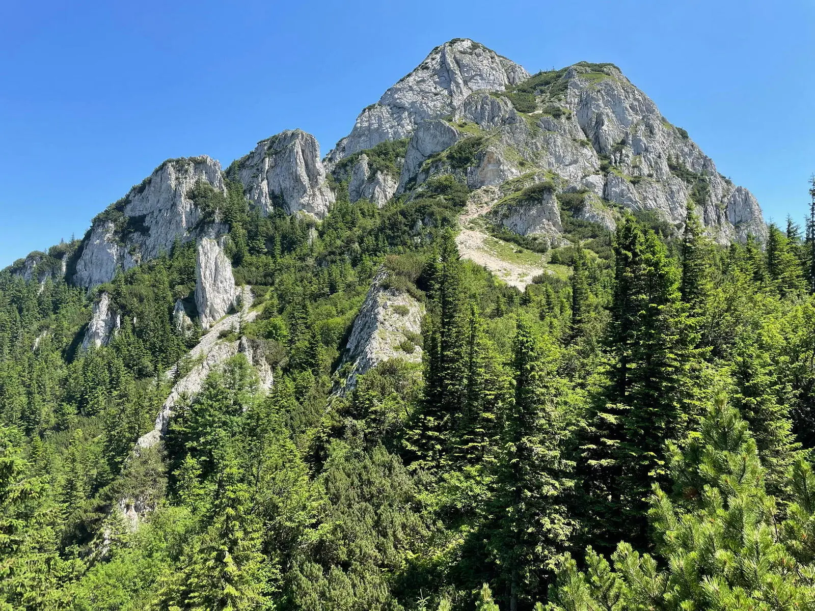 Im Nationalpark Königsteingebirge besteigen Sie optional den Gipfel des Kleinen Königstein