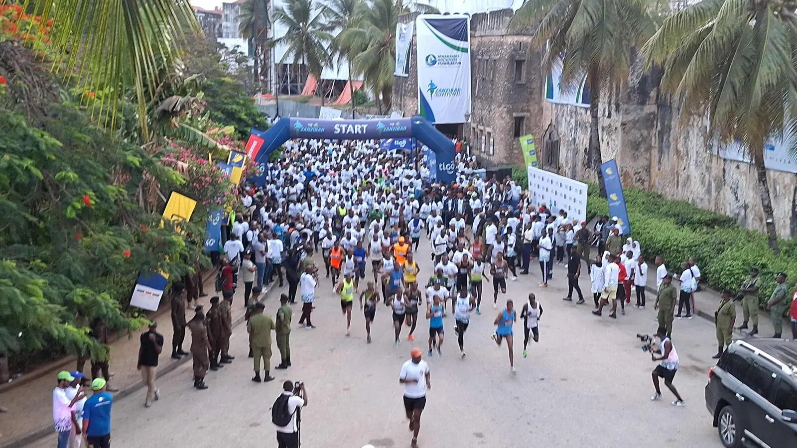  Internationaler Zanzibar-Marathon: 3 Starts über HM, 10 km und 5 km