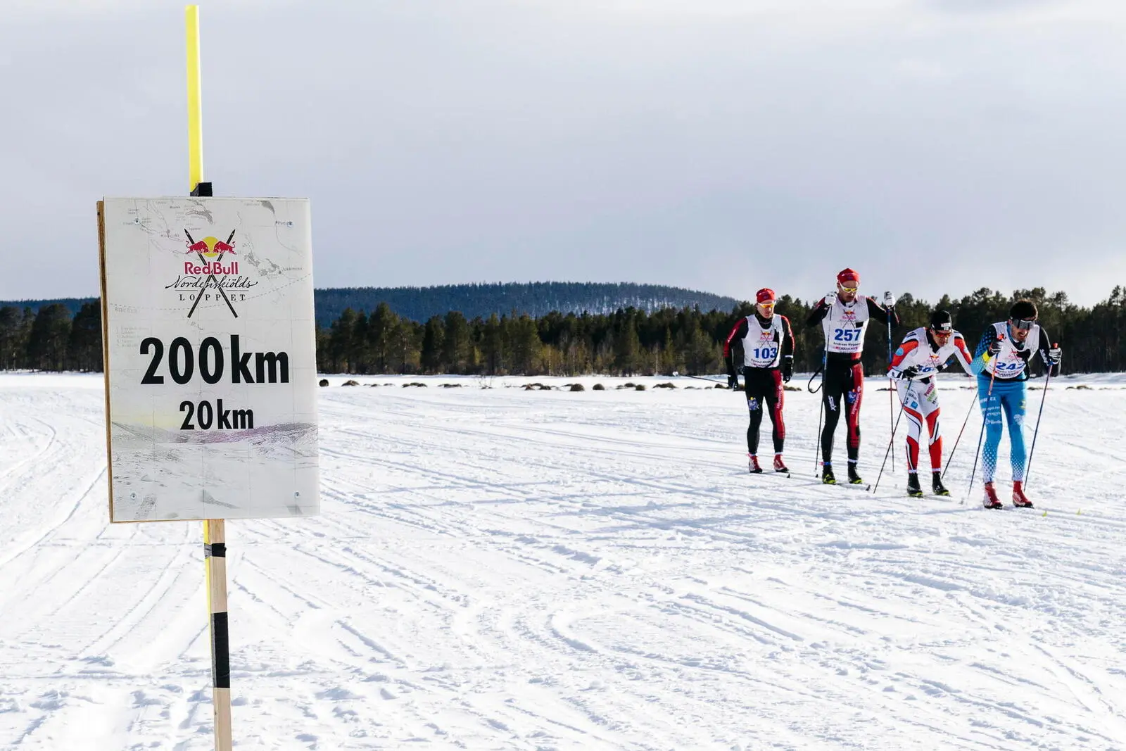 200 km sind geschaft... Nur noch 20 km, ein Kinderspiel :-)