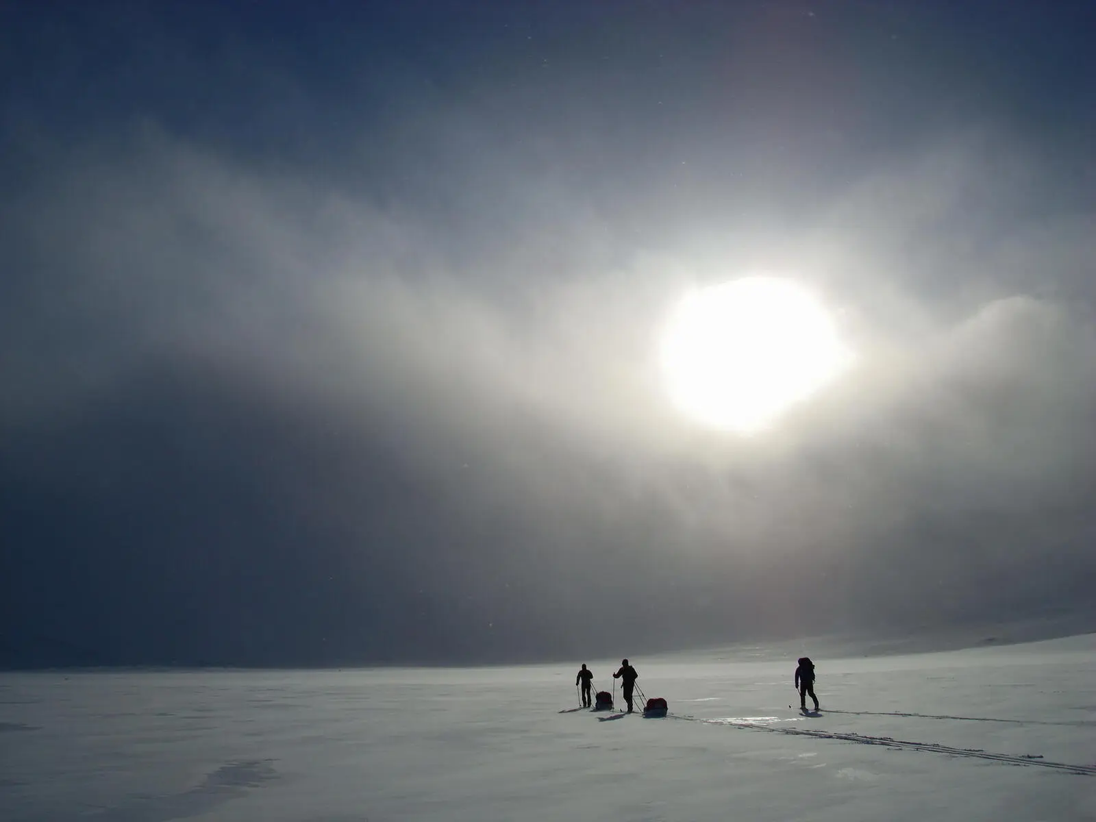 Winterlicht - nicht nur für Fotografen sind die Lichtspiele in den arktischen Breiten ein Genuss