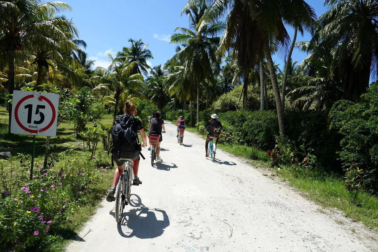 Die 3. Insel La Digue ist ideal für entspannte Radtouren