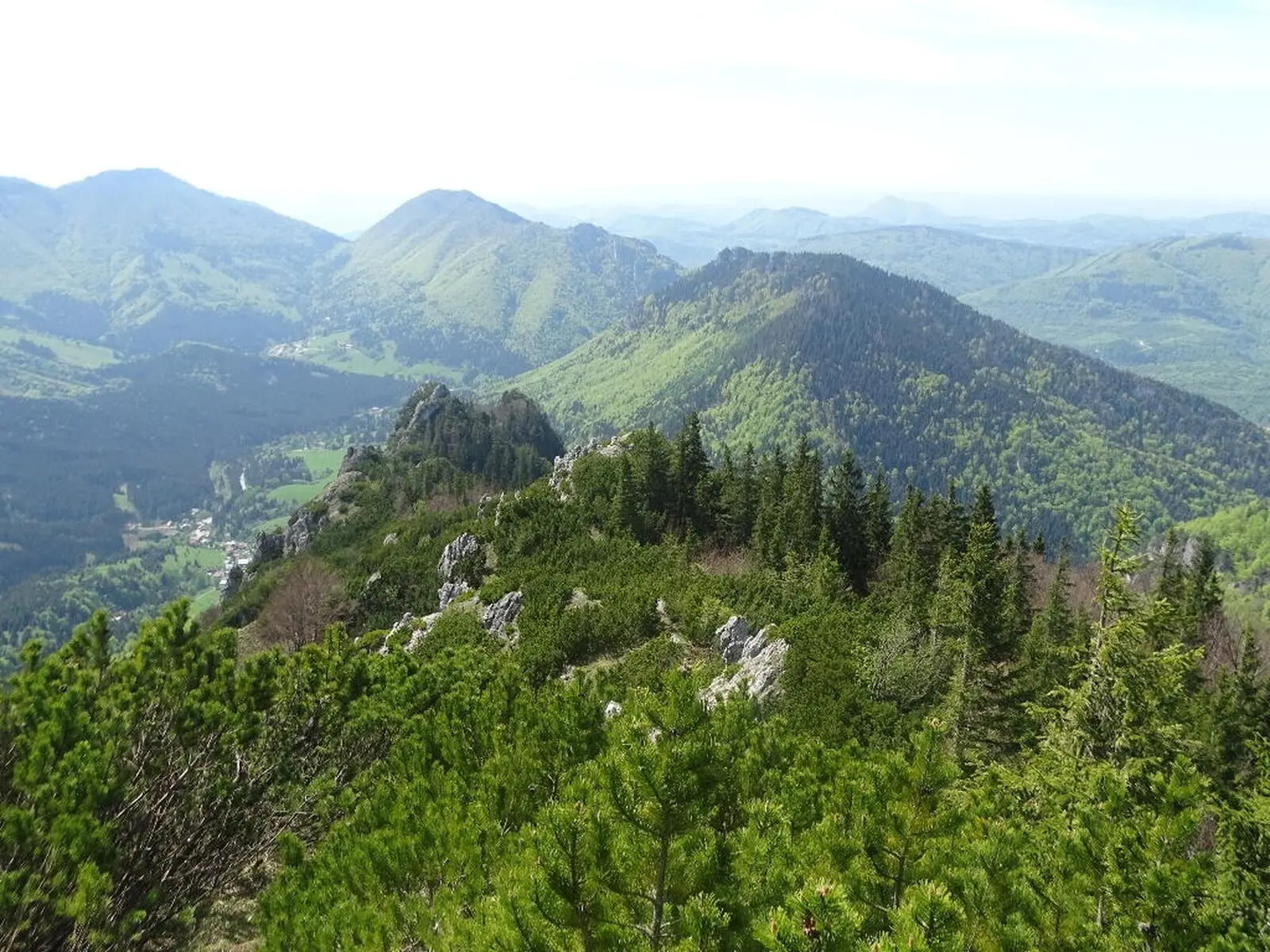 Unterwegs zu den Gipfeln der Mala Fatra