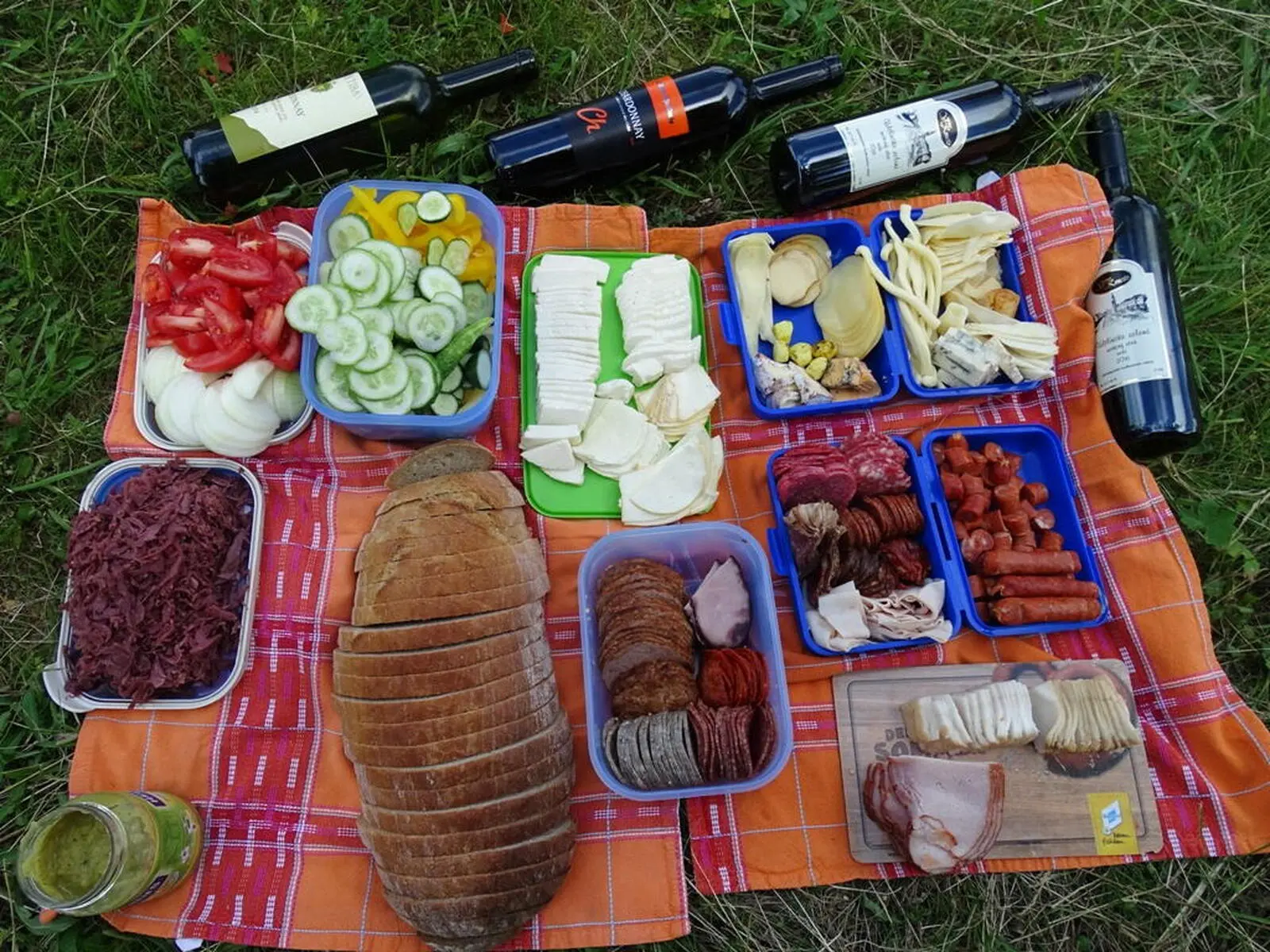 Picknick im Grünen – es fehlt an nichts!
