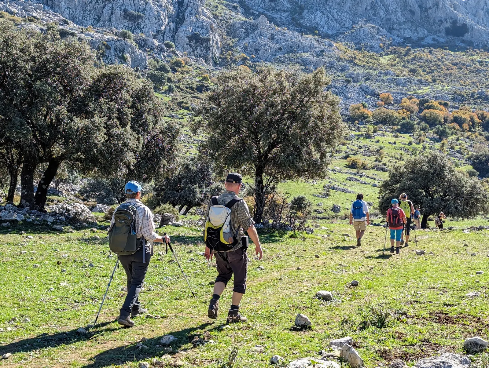 An 6 Tagen Wanderungen zwischen anderthalb und bis zu vier Stunden