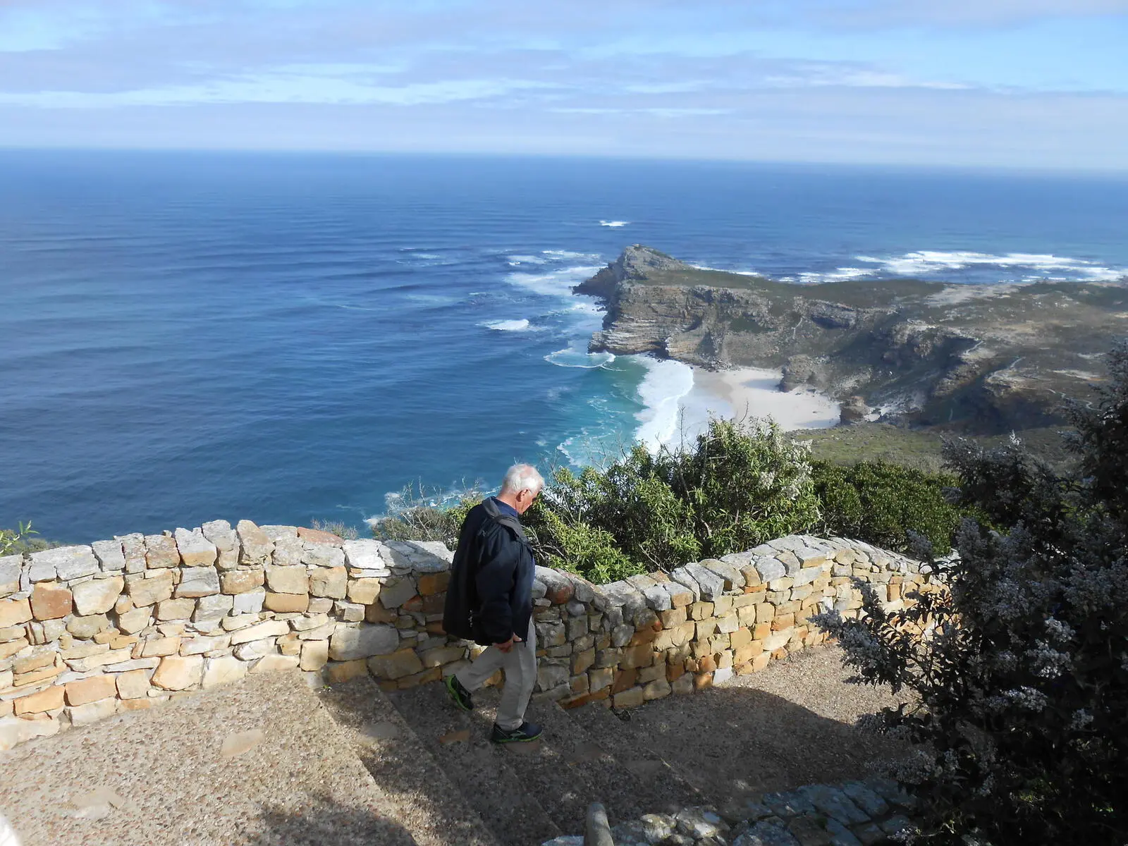 Am "Kap der Guten Hoffnung", Wanderung zum Diaz Beach und zum Cape Point Aussichtspunkt