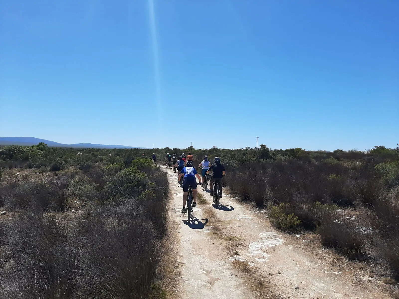 Mit dem Fahrrad durch das De Hoop Nature Reserve