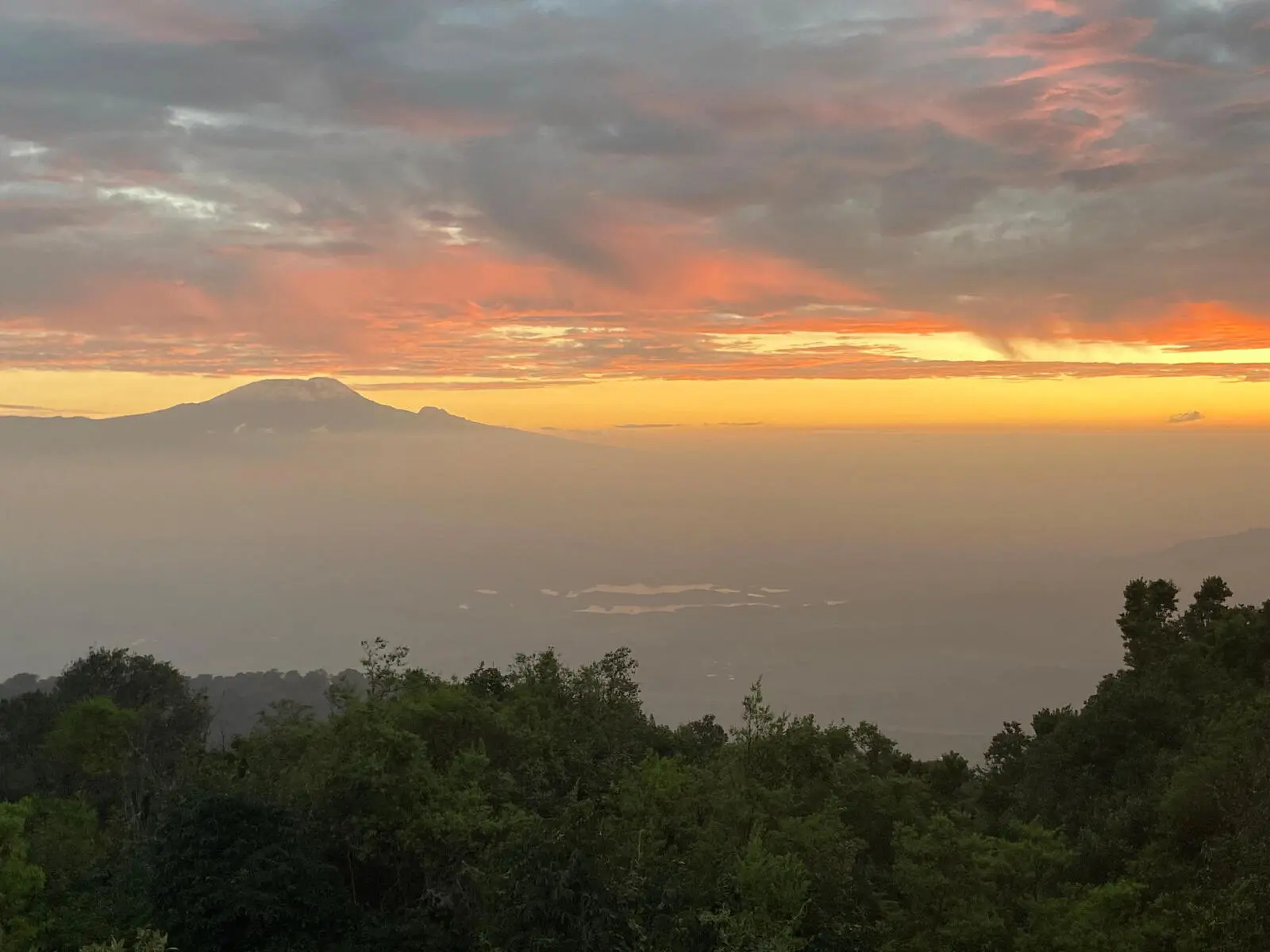...auf den Kilimanjaro