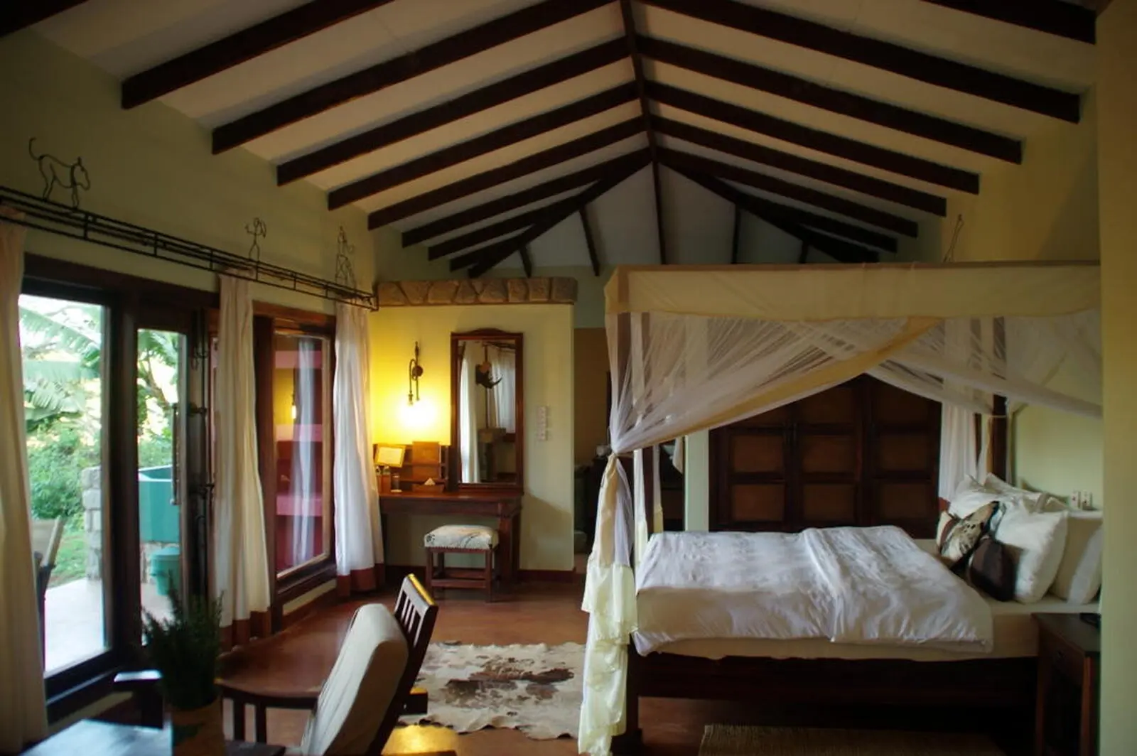 Sie übernchten in wunderschönen Lodges und Tented Camps