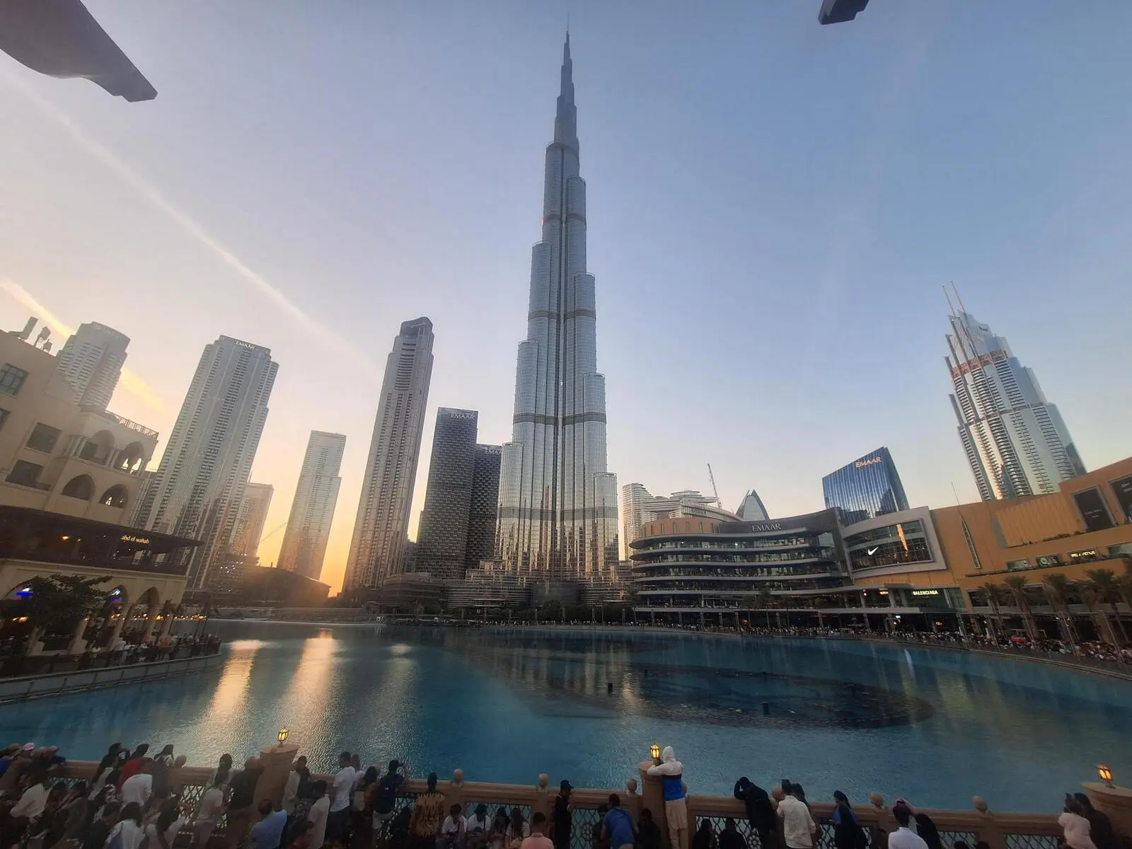 Größer geht´s nicht - der Burj Khalifa in voller Pracht